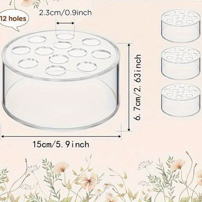 Vaso Acrílico Quadrado