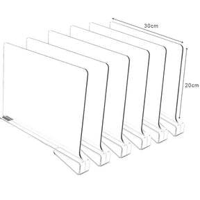 Divisória Acrílica para Prateleiras